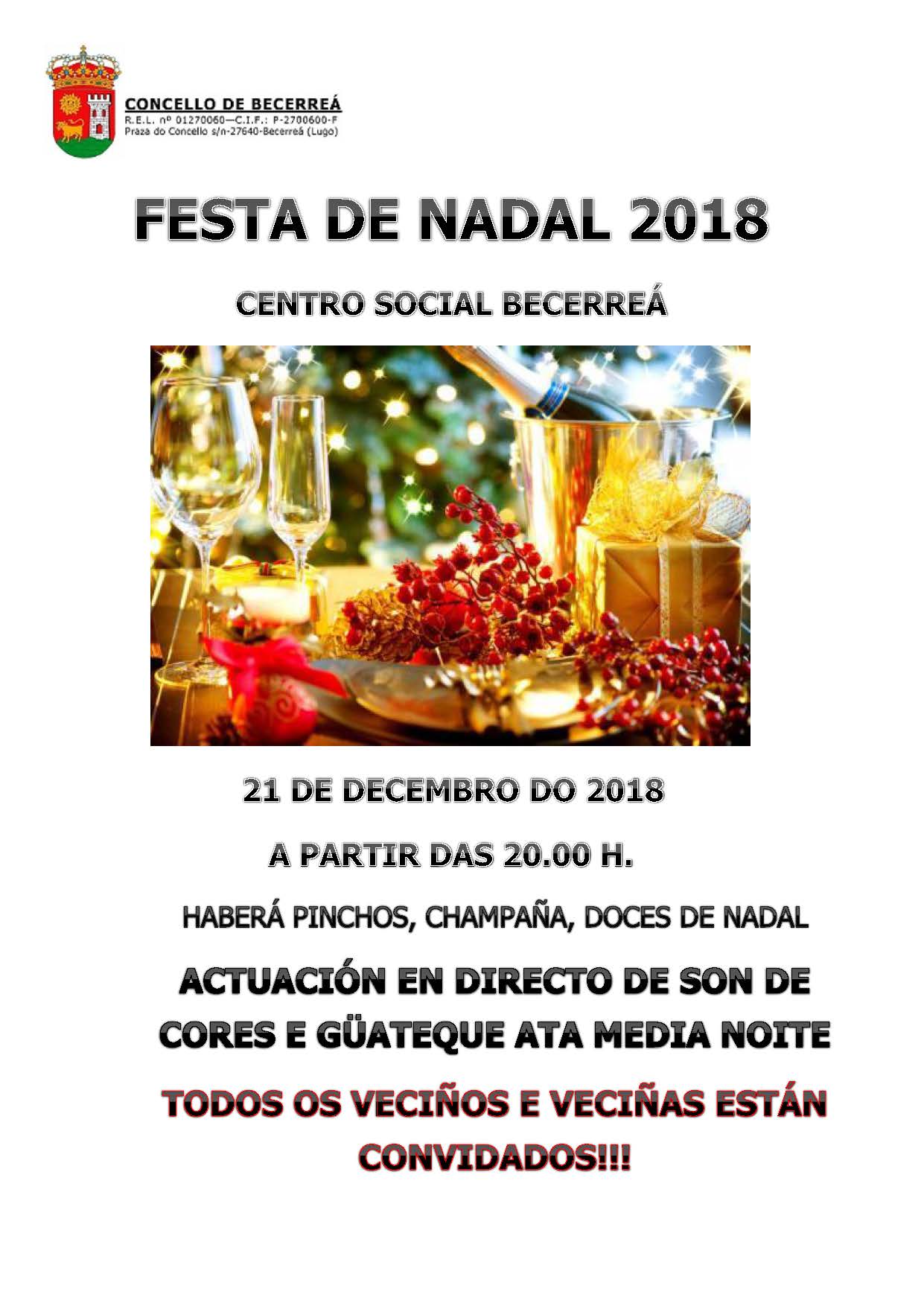 Festa de Nadal 2018