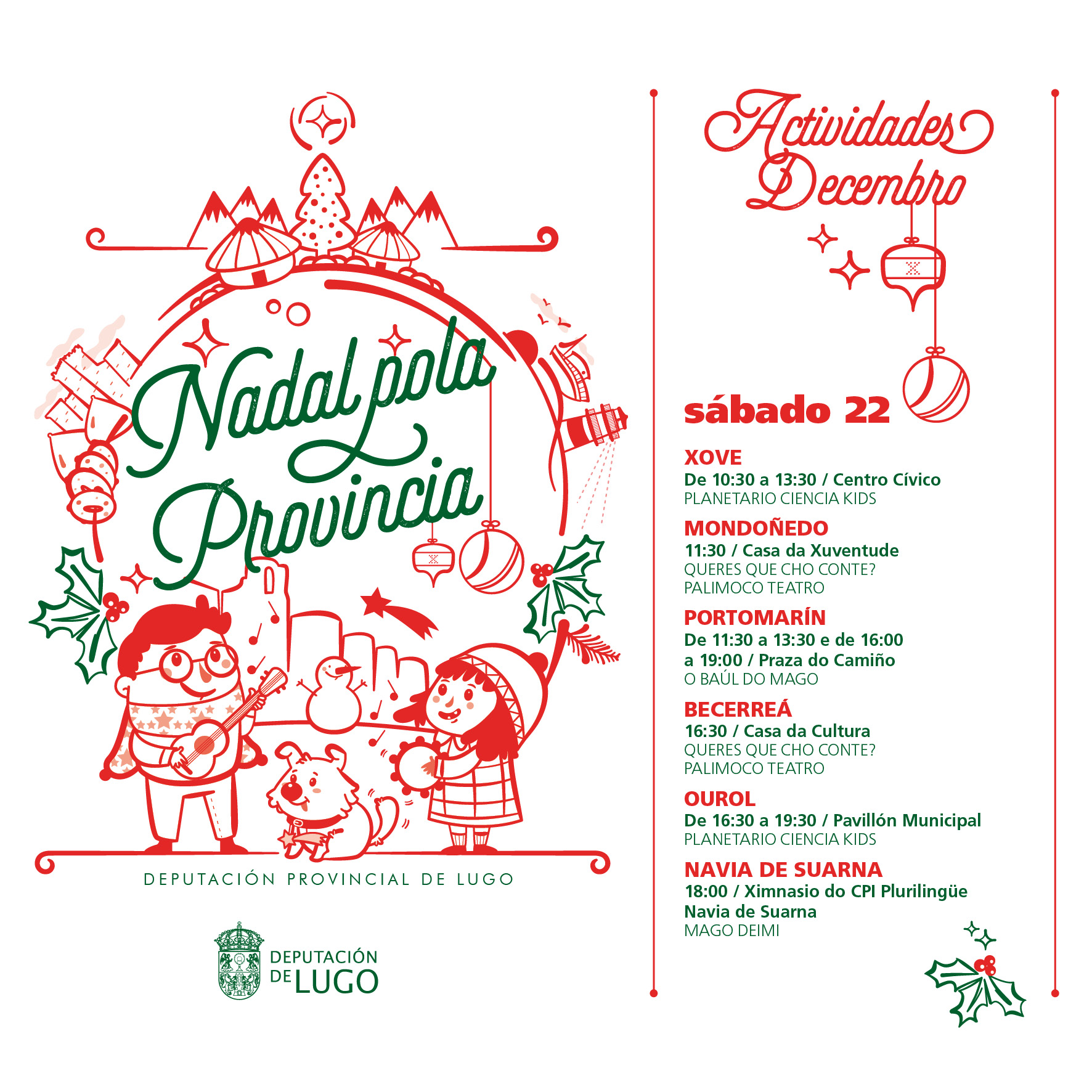 actividades nadal pola provincia 2018